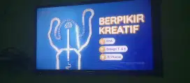 Di jual tv panasonic 32inc LED normal minus tidak ada remot