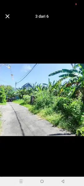 Dijual tanah kavling di jalan gunung soputan denpasar barat