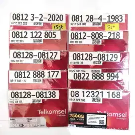 Kartu Perdana Telkomsel simPATI 10 Digit Prabayar Nomor Cantik Rapi