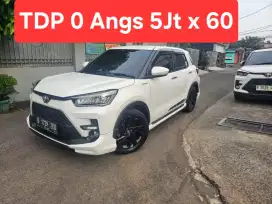 TDP 0 Angs Termurah Raize GR Turbo 2021 Metic Putih Low Km Like New