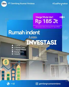 Rumah Cluster dekat Stasiun Cilejit-Tenjo