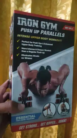 Iron Gym Push Up Parallels - Push Up Bar / Alat Olahraga Rumah
