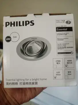 lampu spot phillips 5w 4000k