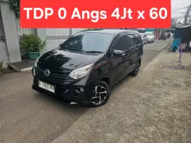 TDP 0 Angs Termurah New Sigra R Deluxe 2024 Metic Hitam LowKm Like New
