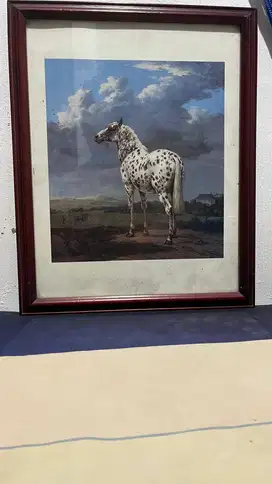 The Piebald Horse by Paulus Potter - Picture Frame Painting made in UK