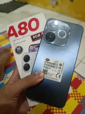 itel A80 4+8/128 fullset garansi