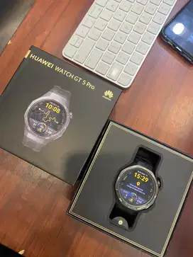 Huawei Watch GT 5 Pro Fullset Mulus Garansi 14/10/2025