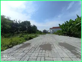 Tanah dekat UGM siap AJB Notaris di jl Damai Kaliurang cocok kost