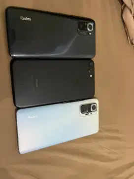 Paket bundle 3unit (redmi note 10s, iphone 7plus & redmi note 10 pro)