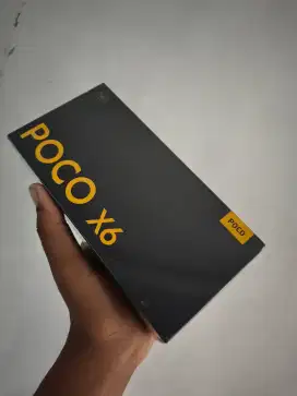 New Poco X6 5G ram12/512 garansi resmi 1 tahun