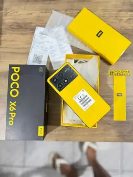 Poco x6 pro 12/512 fullset kondisi like new garansi on