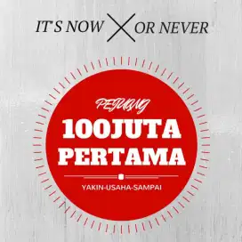 Dicari pribadi yang mau dapat 100 juta pertamanya tahun 2025