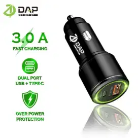 CAR CHARGER MOBIL BY DAP 38W