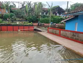 Tanah kolam dan rumah masuk mobil tanjungsari