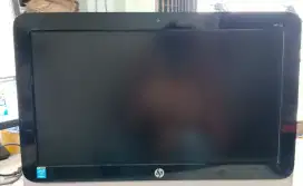 Komputer all in one hp 20 core i3 gen 4 ram 8gb SSD 256gb windows 10