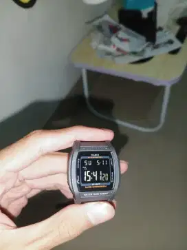 Casio W-201 Negative Display Mulus Like New