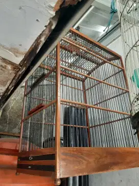 Sangkar / kurung burung kotak besi dll