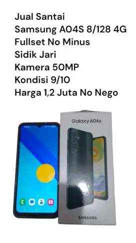 Hp samsung a04s no minus fullset
