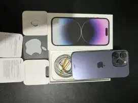 IPHONE 14 PRO 128GB RESMI IBOX FULL ORI BH 93%