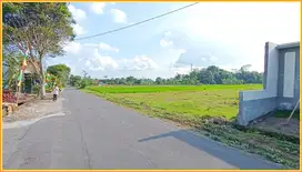 2 Unit Terakhir, Tanah di Kaliurang Dekat Kampus UII : View Sawah
