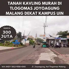 Tanah Cluster Kost Murah Kota Malang