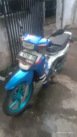 Satria 2001 samsat kodya surat kumplit mesin bodi ori pajak off