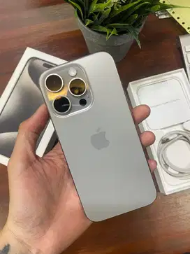 iPhone 15 Pro 128GB BH 100% Natural Garansi On iBox (8/11/2025)