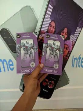 [ Fast respon WA ] Tecno Spark 30C NFC 8+8/256 Garansi resmi 13bln