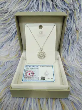 Kalung mossanite S925 1k