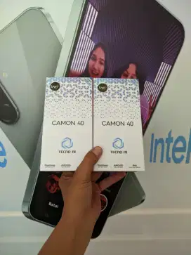 [ Fast respon WA ] Tecno Camon 40 8+8/256 Garansi resmi 13bln