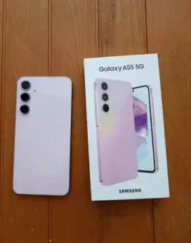 SAMSUNG A55 5G 8/256 LENGKAP DAN MULUSS