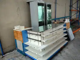Meja kasir eks Indomaret murah