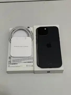 IPhone 15 128 IBox Hitam bh 99 Garansi February 2026