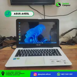 Laptop ASUS A455L (Core i5 Gen 5 RAM 12GB DDR3L SSD 256GB DUAL VGA)