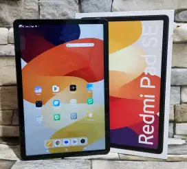 Xiaomi Redmi Pad SE 4/128 Wifi Fulset segel mulus 95%