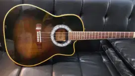 Gitar akustik elektrik vintage/lawas Barclay SA-350 BKS Ori second