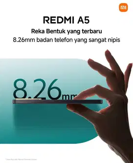XIAOMI REDMI A5 4/128 NEW GARANSI RESMI‼️