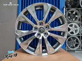 Velg innova zenix Ring 18 lebar 7,5 
pcd. 5x114 et.45