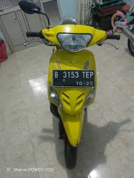 Mio smile 2011 warna merah jadi kuning