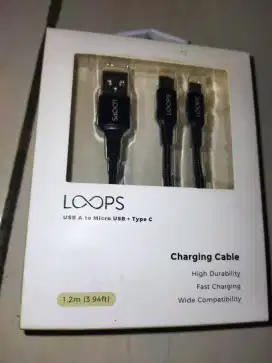 {LOOPS} USB TO MICRO +TYPE C