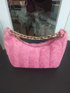 Tas Wanita H&M Merah Muda