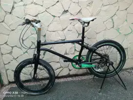 Jual cepat sepeda BMX aleoca UK 20 gigi 6 speed minus butuh di STEL