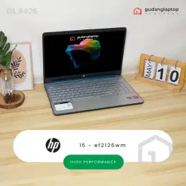 Hp 15-ef2126wm|R5-5500U/8gb/256gb/15 Fhd/body ultra slim/numpad