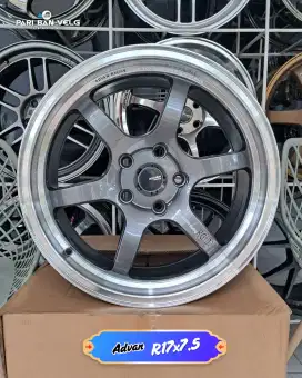 Velg Advan Rgd2 ring 17 lebar 7,5 pcd. 5x114 ET. 40 innova xpander