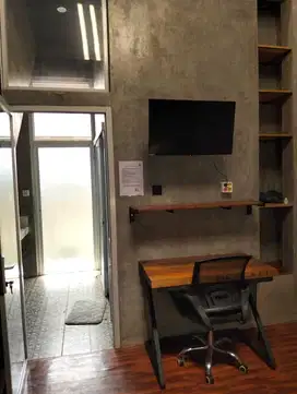 Sewa harian kos mezzanine full furnish wifi di badung bali