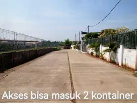 DISEWAKAN atau kerjasama tanah dan bangunan STRATEGIS luas 1000m
