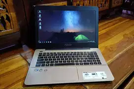 Laptop Asus X455D AMD A10-8700P Dual VGA Cocok Buat Multimedia