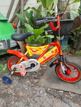 Sepeda anak ring 12 siap pakai