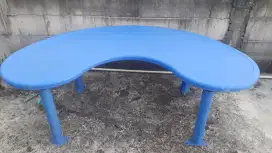 Meja belajar anak P 1,5 M  T 50 Cm L 50 cm