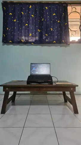 Meja Lipat Belajar & Serbaguna Besar Kayu (100cm x 60cm x 40cm)